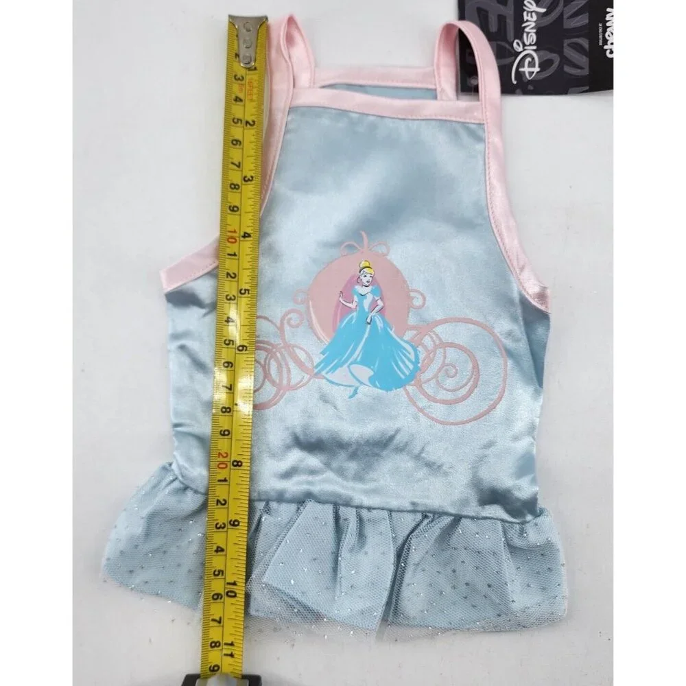 NEW Disney for Chewy Pet Apparel Dog/Cat Cinderella Princess Tulle Dress Size XS